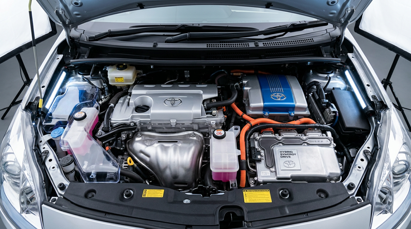 Moteur de voiture hybride — risque d encrassement